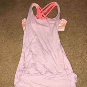 Lululemon free to be serene 2 in 1 tank